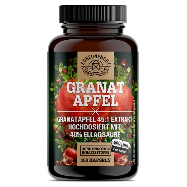 Scheunengut® Granatapfel Extrakt 45:1 | Hochdosiert 150 St