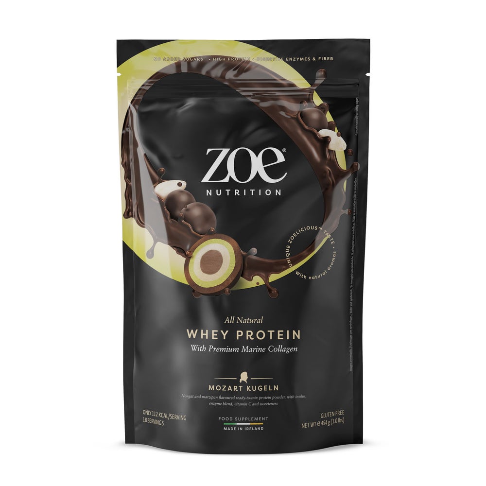 zoe Whey, 454 g, Mozart Kugeln 454 g