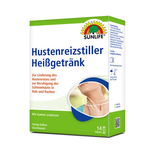 SUNLIFE® Hustenreizstiller Heißgetränk 70 g