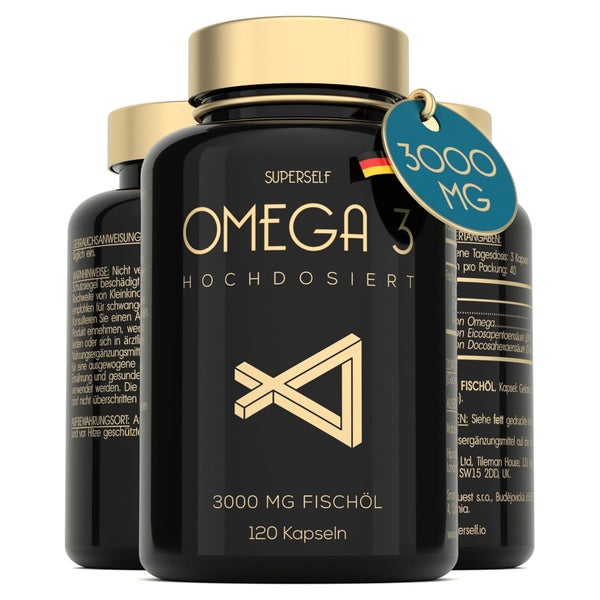 SuperSelf Omega 3 Kapseln 120 St