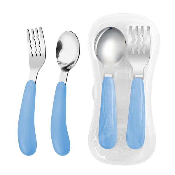 Kinderbesteck Set Gabel Loffel Edelstahl Reiseetui 1 St