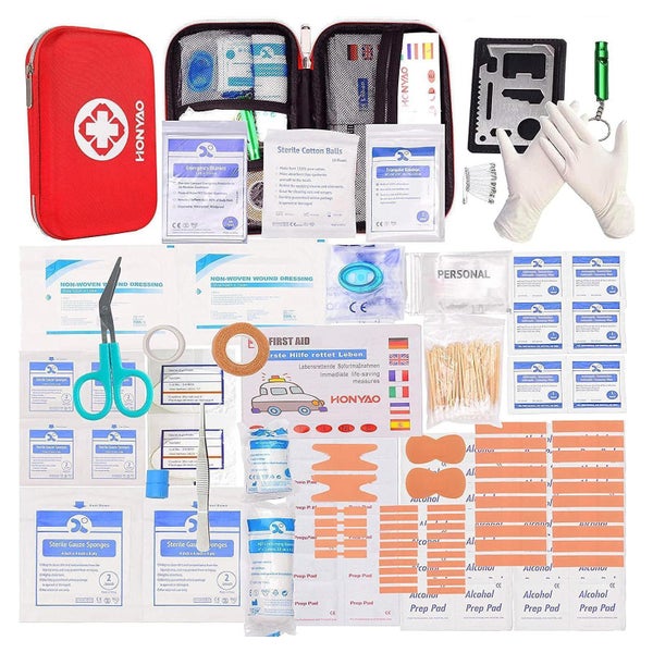 Erste Hilfe Set 200 Teile Medizinisch Kompakt Kit 1 St