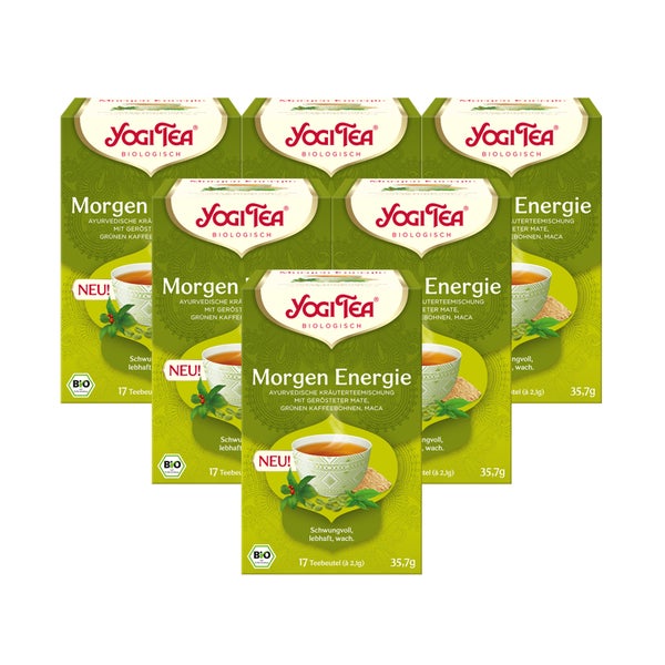 YOGI TEA - Morgen Energie BIO | 6 x 35,7g 6x17 St