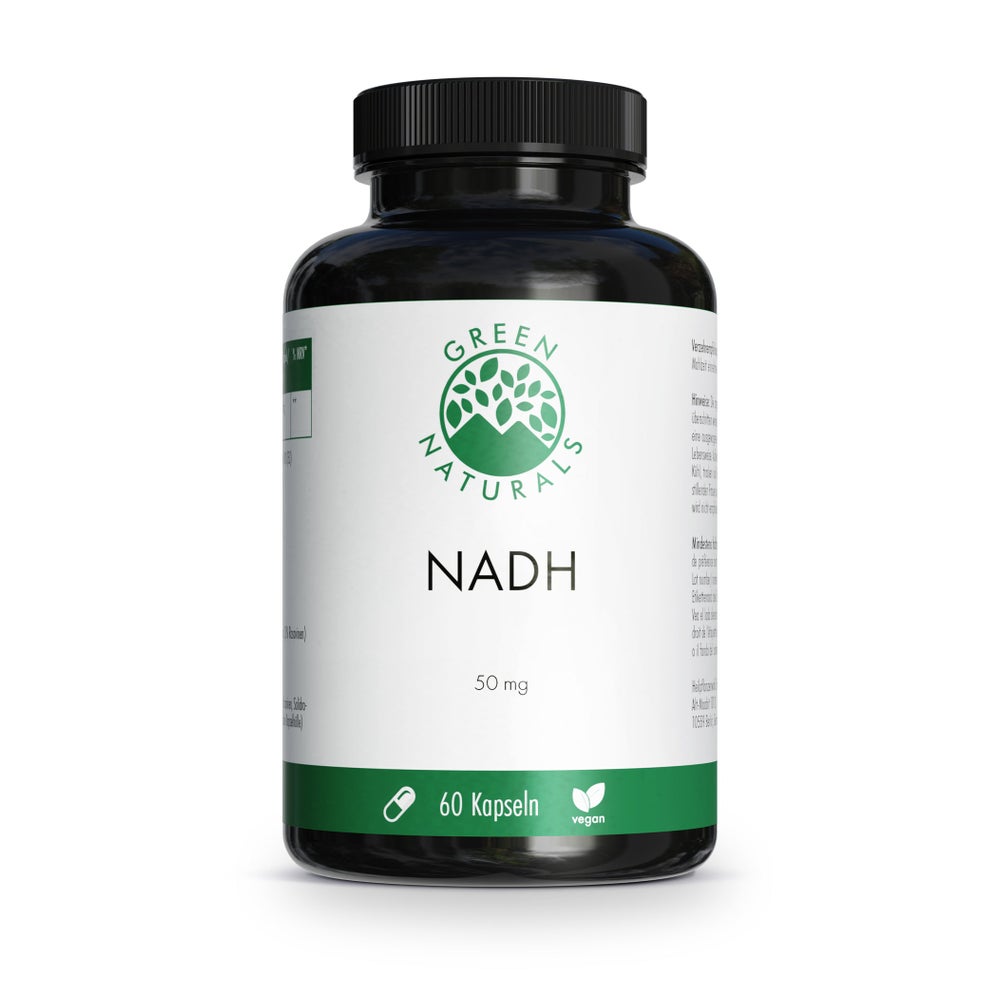 GREEN NATURALS NADH vegan und hochdosiert 60 St