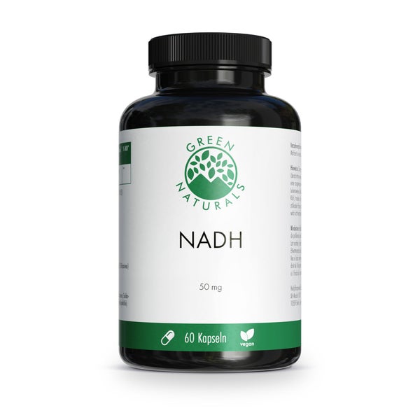 GREEN NATURALS NADH vegan und hochdosiert 60 St