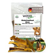 WEPO Rinderkopfhaut 20cm - Hunde Leckerlis 1 kg