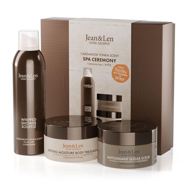 Jean & Len Spa Ceremony Giftbox Cardamom & Tonka, hochwertige Geschenkbox 1 St