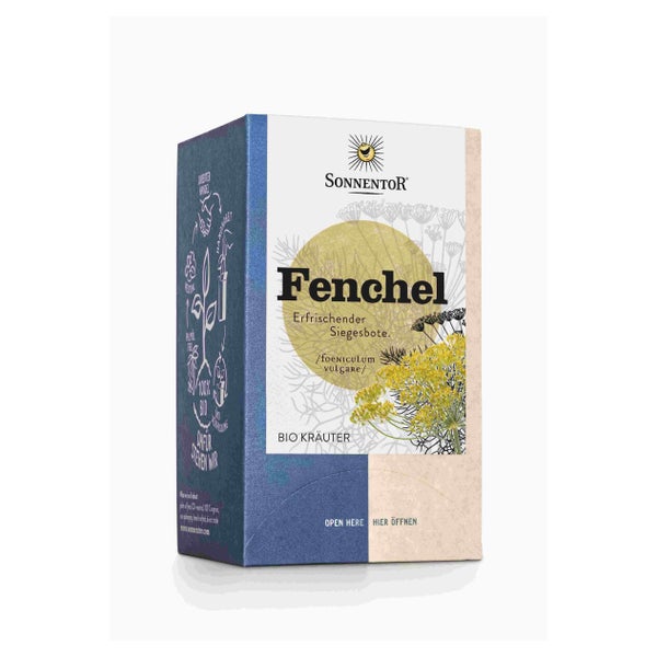 Bio-Fencheltee – 18 Doppelkammerbeutel für wohltuenden Genuss 27 g, DK-Beutel 18 St
