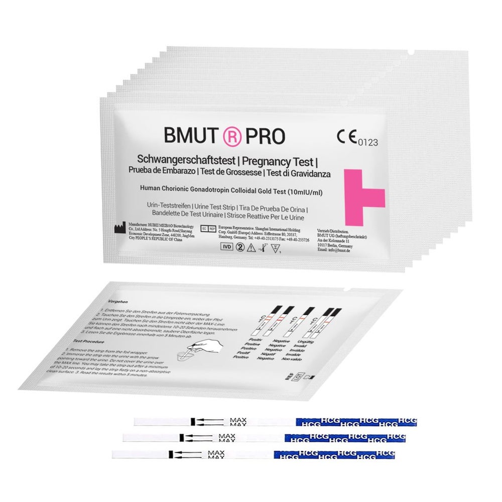 BMUT Schwangerschaftstest 10 miu/ml ultraempfindlich 20 St