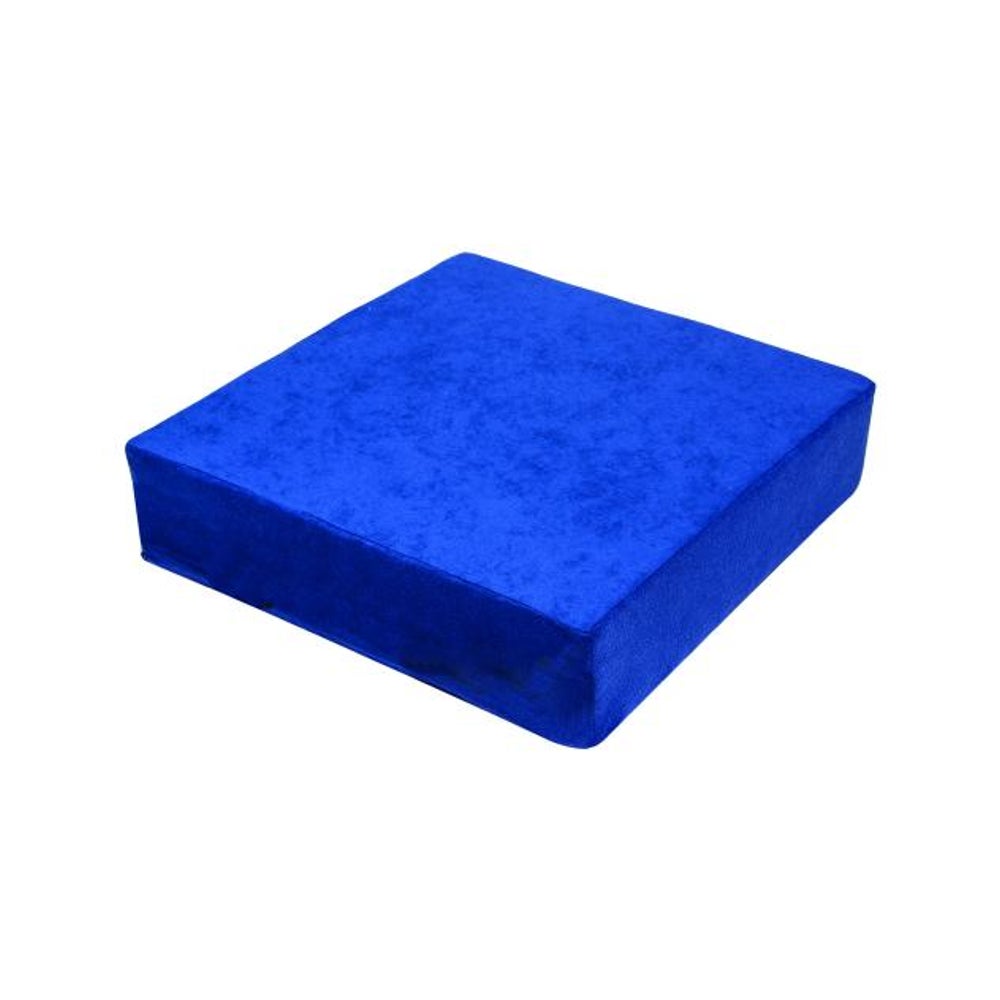 Stuhlerhöhung, orthopädische Sitzerhöhung, Sitzkissen, Bodenkissen, 40 x 40 x 10cm blau 1 St 1 St
