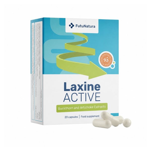FutuNatura Laxine Active – Faulbaum, Artischocke & Lactobacillus acidophilus 20 St