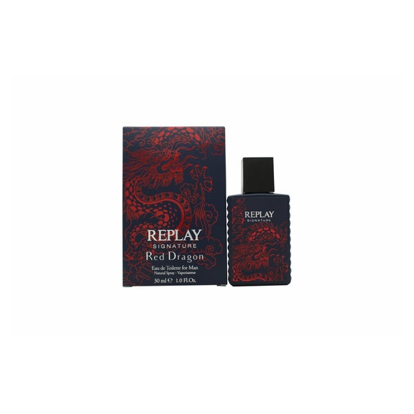 Replay Signature Red Dragon Eau de Toilette 30ml Spray 0,03 l