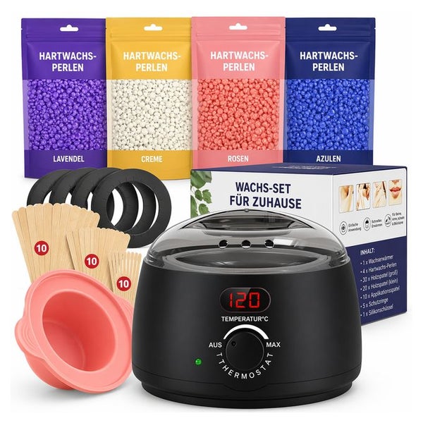 IFANZETECH Waxing Set Wachs Haarentfernung Gesicht Körper 1 St