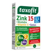 Produktabbildung: Taxofit Zink + Histidin + Selen Depot 40 St