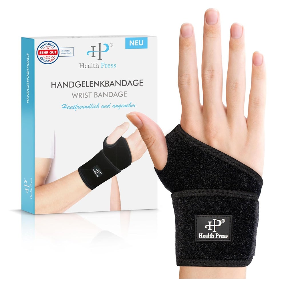Health Press® Handgelenkbandage Rechts/Links 1 St