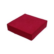 Stuhlerhöhung, orthopädische Sitzerhöhung, Sitzkissen, Bodenkissen, 40 x 40 x 10cm rot 1 St 1 St