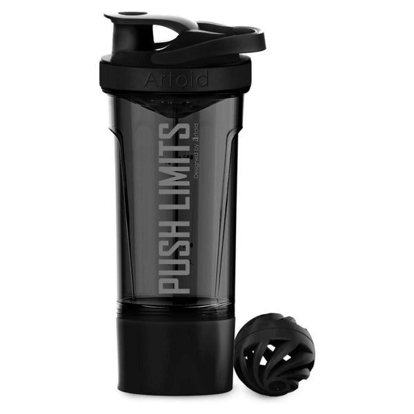 Motivationaler Sportmixer 720ml Shaker mit Sieb Spiralkugel 1 St