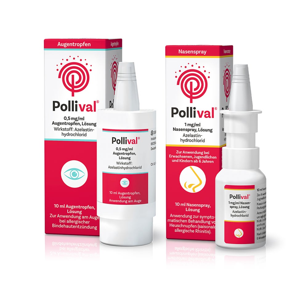 Pollival-Set Nasenspray + Augentropfen