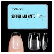 Nageltips Ballerina Coffin Nägel Gel 510 Stück 15 Ultra kurz 1 St