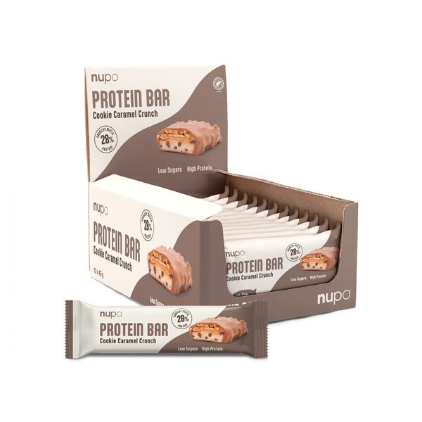 Protein Riegel Cookie Caramel Crunch - 12 Stück