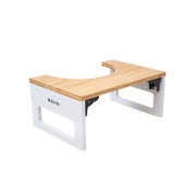 Bidetlity Toilettenhocker Weiß 1 St
