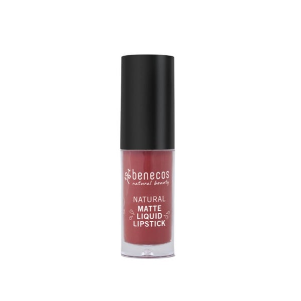 benecos Matte Liquid Lipstick trust in rust Bio