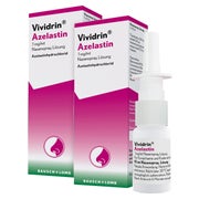Produktabbildung: Vividrin Azelastin 1 mg/ml Nasenspray 2X10 ml