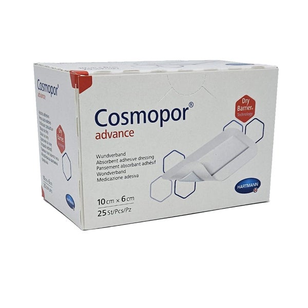 Cosmopor Advance Wundverband 6x10 cm 25 St