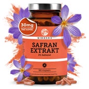 QIDOSHA Safran-Extrakt mit 2% Safranal 180 St