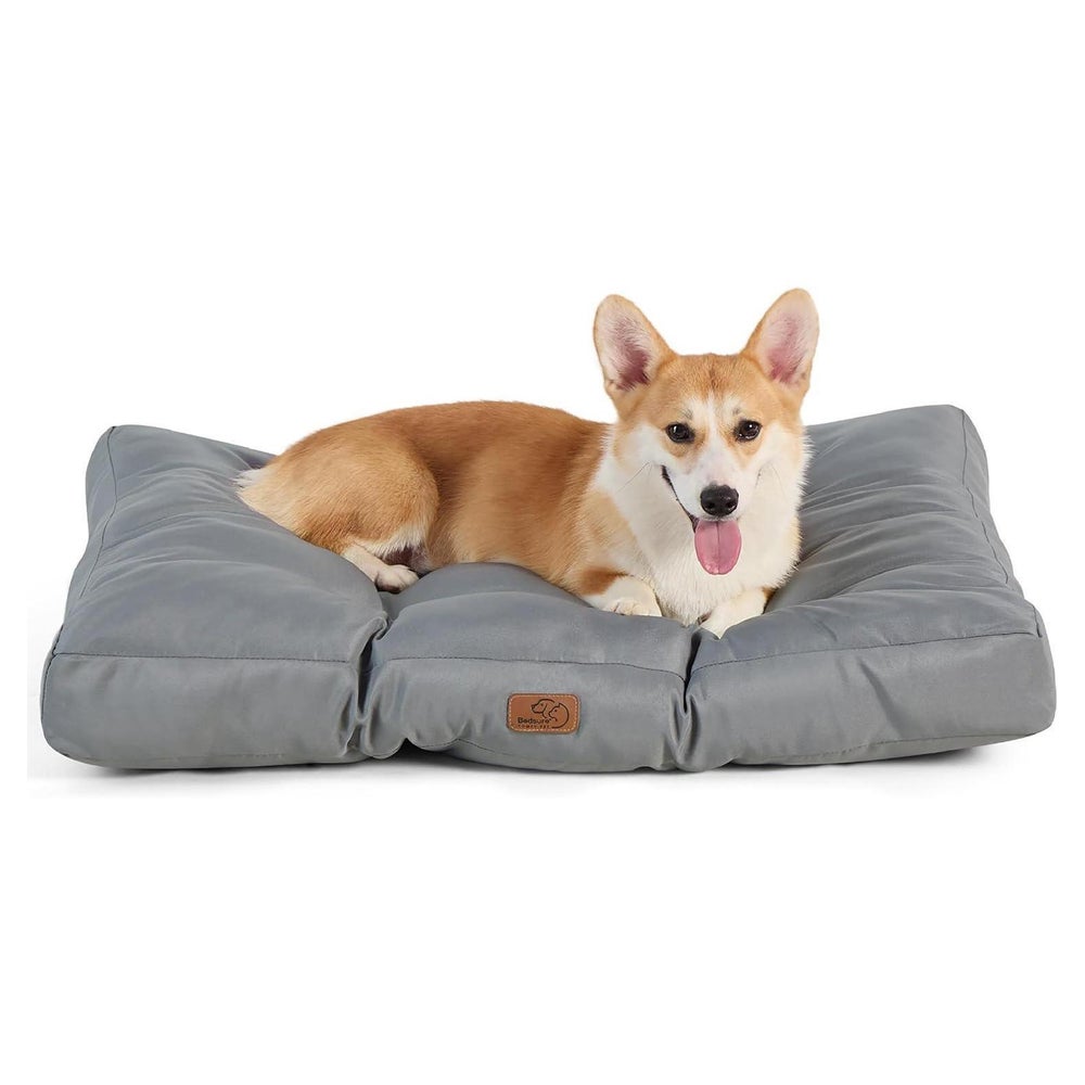 Hundekissen 76x50cm gepolstert dunkelgrau L 76 x B 50 x H 10 1 St