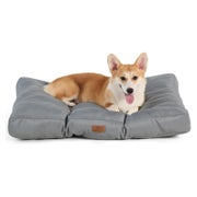 Hundekissen 76x50cm gepolstert dunkelgrau L 76 x B 50 x H 10 1 St