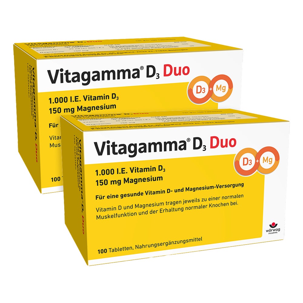 Vitagamma® D3 Duo 1.000 Doppelpack 2X100 St