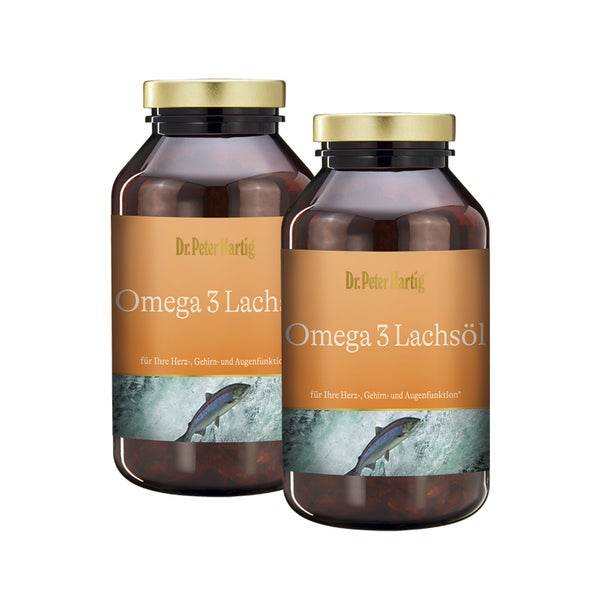 Dr. Peter Hartig Omega 3 Lachsöl, für Herz, Augen, Gehirn 680 g