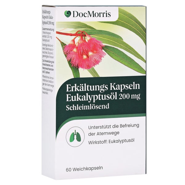 DocMorris Erkältungs Kapseln Eukalyptusöl 60 St