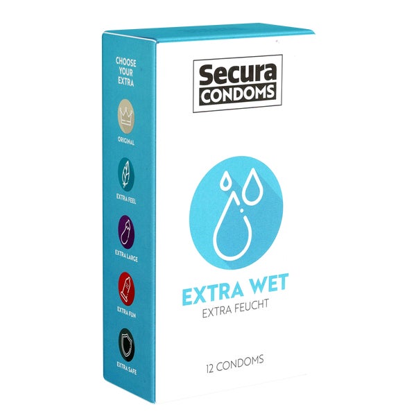 Extra Wet 12 stark befeuchtete Kondome (12 Kondome) 12 St