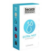Produktabbildung: Extra Wet 12 stark befeuchtete Kondome (12 Kondome) 12 St