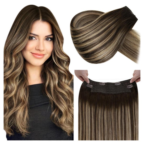 Extensions Echthaar Secret Wire Easy Fit Braun 40 cm-w 1-1-# 1 St