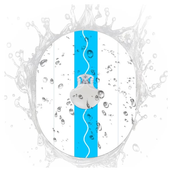 40 Stück Sensor Pflaster Overpatch oval Tape 1 St