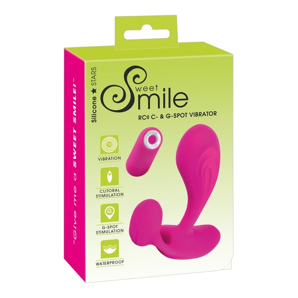 Sweet Smile - RC C-&G-Spot -Ferngesteuerter Vibrator 1 St