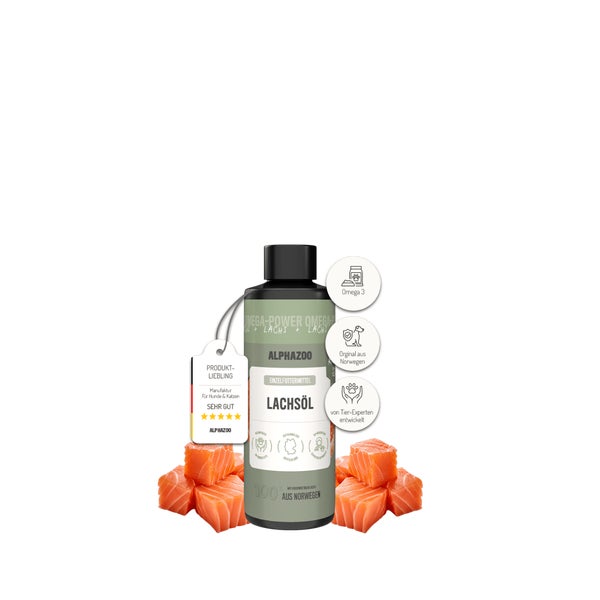 Lachsöl für Katzen 100 ml