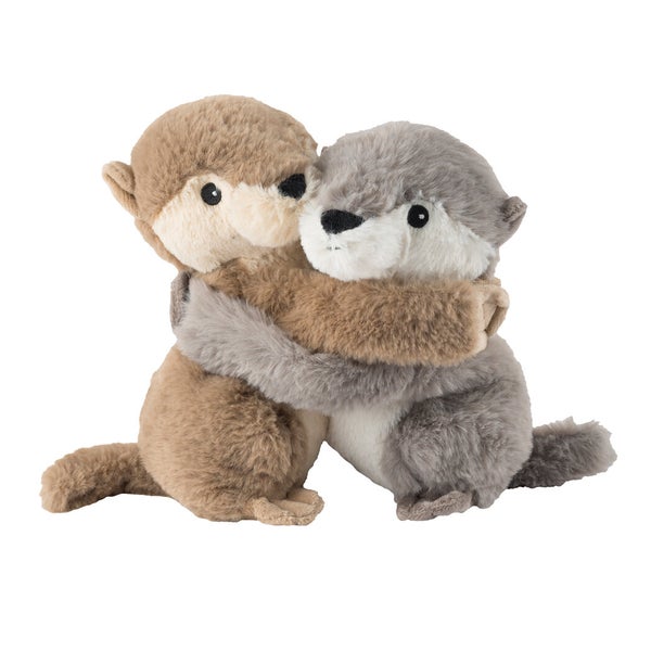 Warmies® Wärmekissen "Kuschelfreunde Otter 2er Set" mit Lavendel-Korn-Füllung 1 St