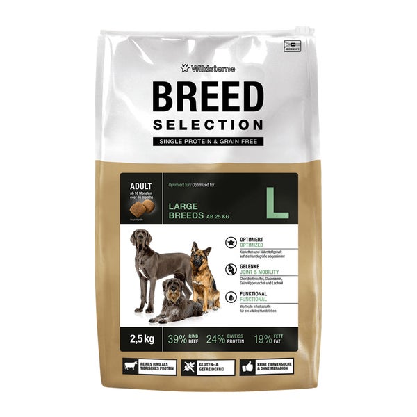 Wildsterne Breed Adult L 0,125 kg