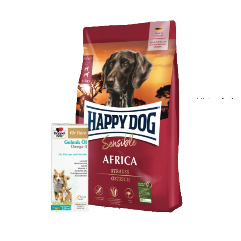 Sensible Africa + Doppelherz Gelenk l fr Hunde 12,5 kg online kaufen |  DocMorris