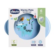 Chicco Pappacalda Warmhalteteller hellblau ab 6 Monaten
