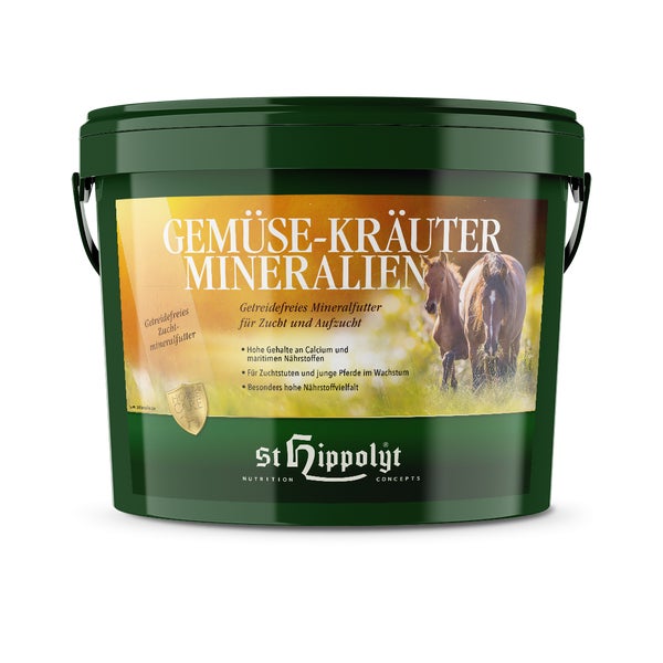 Gemüse-Kräuter-Mineralien für Pferde 10 kg