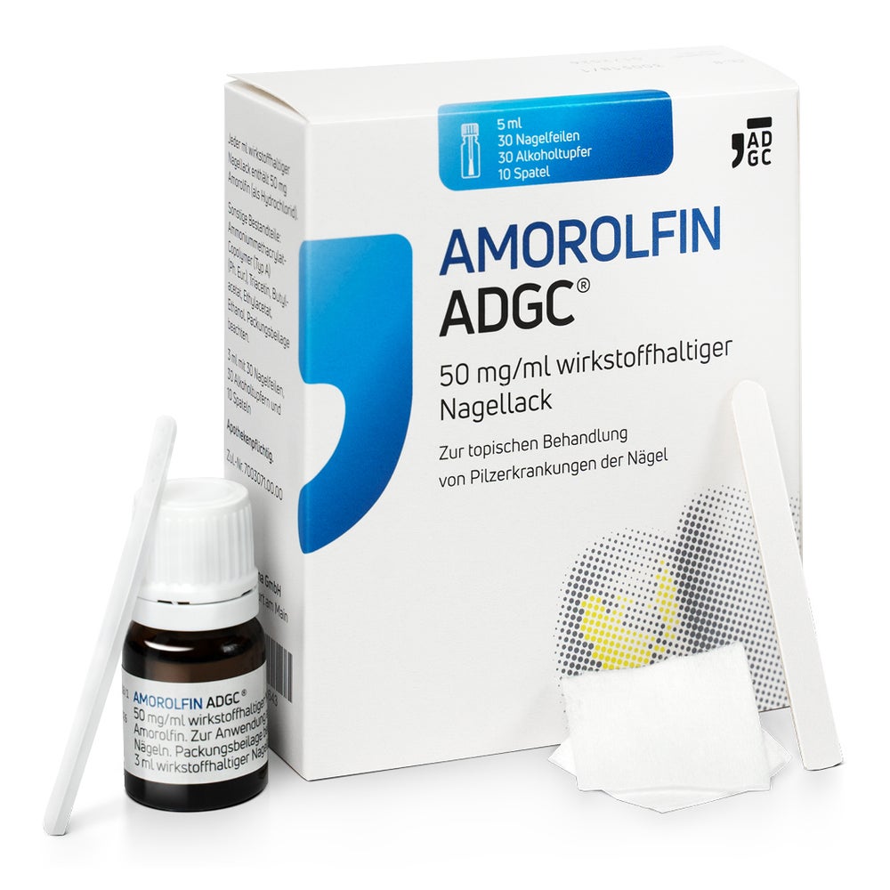 Amorolfin ADGC 50 mg/ml wirkstoffhaltiger Nagellack 5 ml