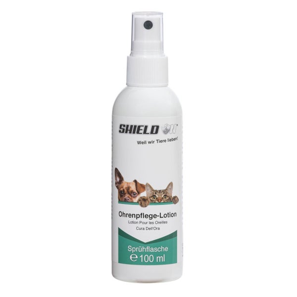 ShieldOn Ohrenpflege-Lotion für Hunde und Katzen 100 ml