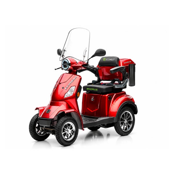 E-Seniorenmobil Venezia Lithium-Akku, 4-Rad, 1000 Watt, Rot 1 St