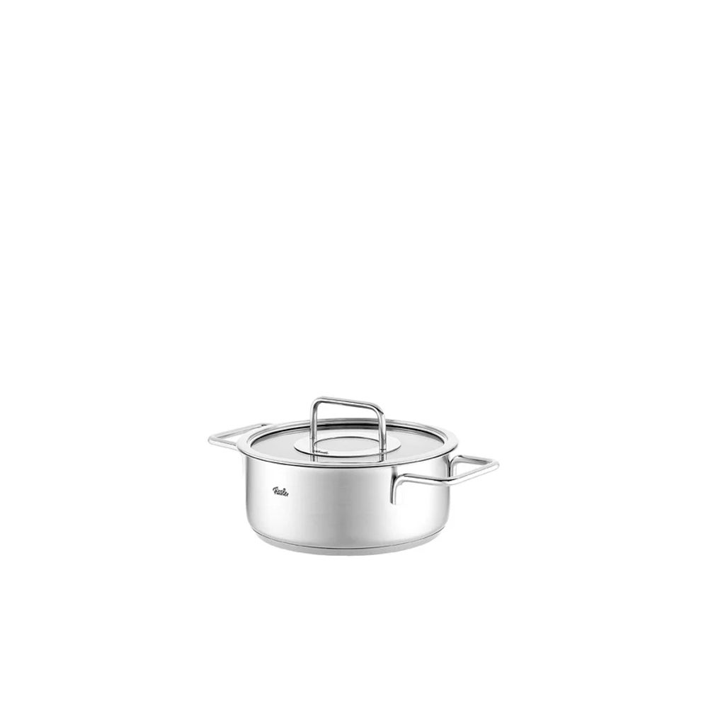 Fissler Pure Collection Bratentopf mit Glasdeckel 20 cm 2,4 L