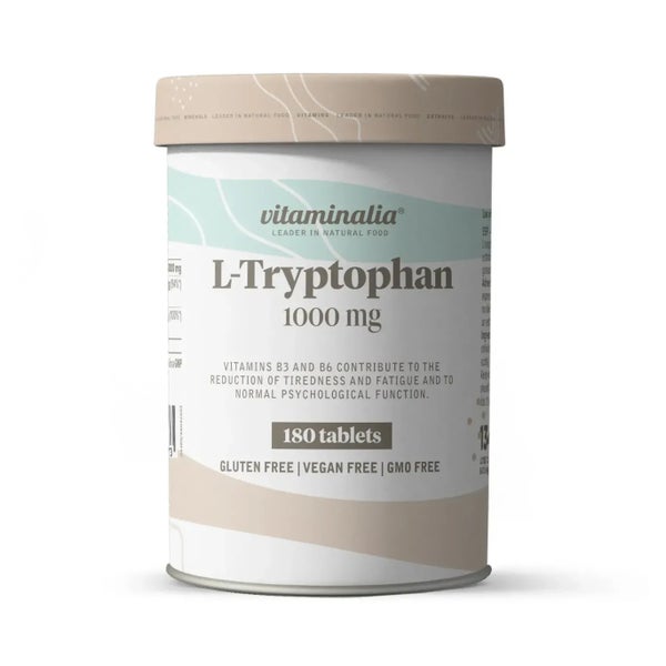 L-TRYPTOPHAN 1000 mg + VITAMIN B6 & B3 - 180 tabs 90 St